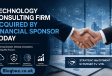 technology consulting firm acquired by financial sponsor today