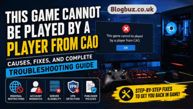 this game cannot be played by a player from cao
