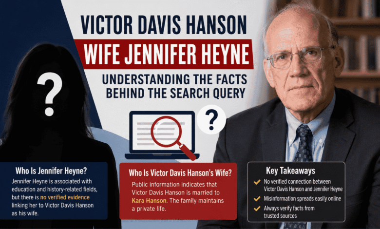 victor davis hanson wife jennifer heyne