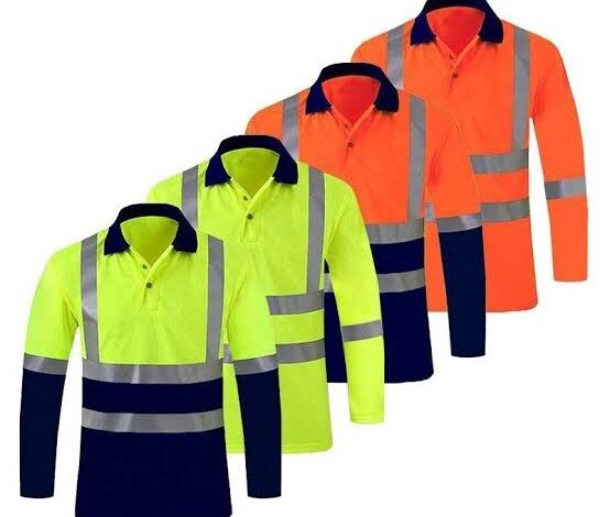 Custom Printed Hi Vis Polo Shirts