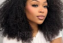 Isee Hair Kinky Curly Half Wig