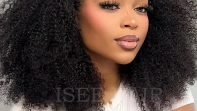 Isee Hair Kinky Curly Half Wig