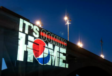 Outdoor Logo Projector