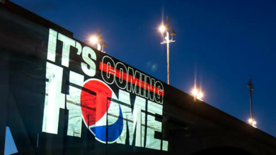 Outdoor Logo Projector