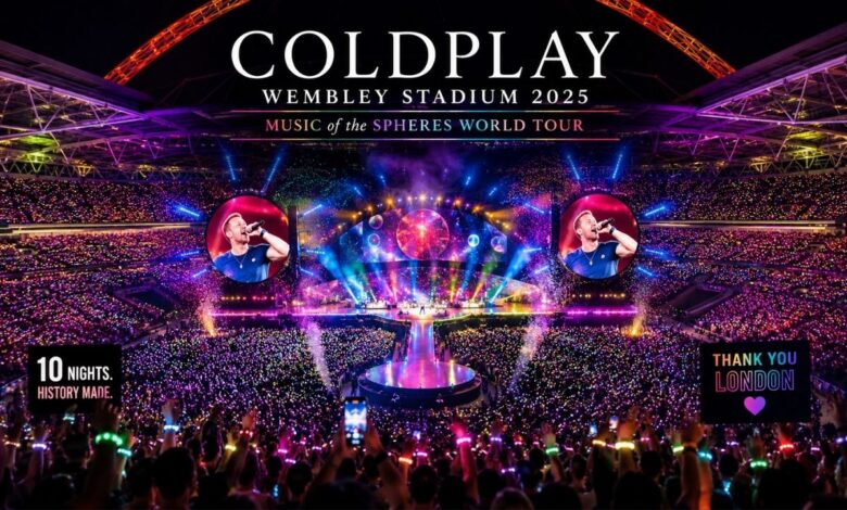coldplay wembley
