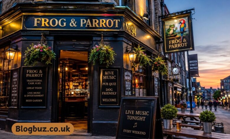 frog & parrot