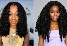 Find Your Right Signature Style On OQ Hair: Burmese Curly Wig and Half Wig