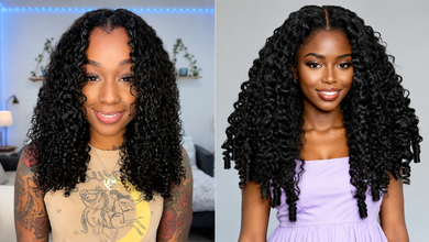 Find Your Right Signature Style On OQ Hair: Burmese Curly Wig and Half Wig