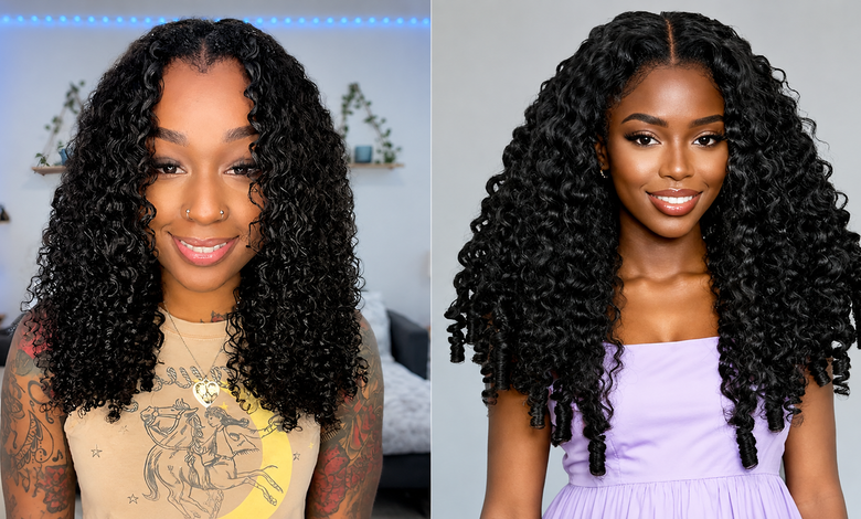 Find Your Right Signature Style On OQ Hair: Burmese Curly Wig and Half Wig