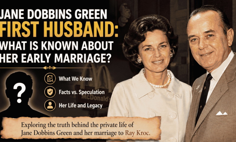jane dobbins green first husband