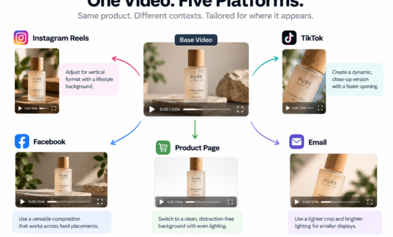 How to Turn One Product Video Into Five Platform-Ready Versions Without Starting Over